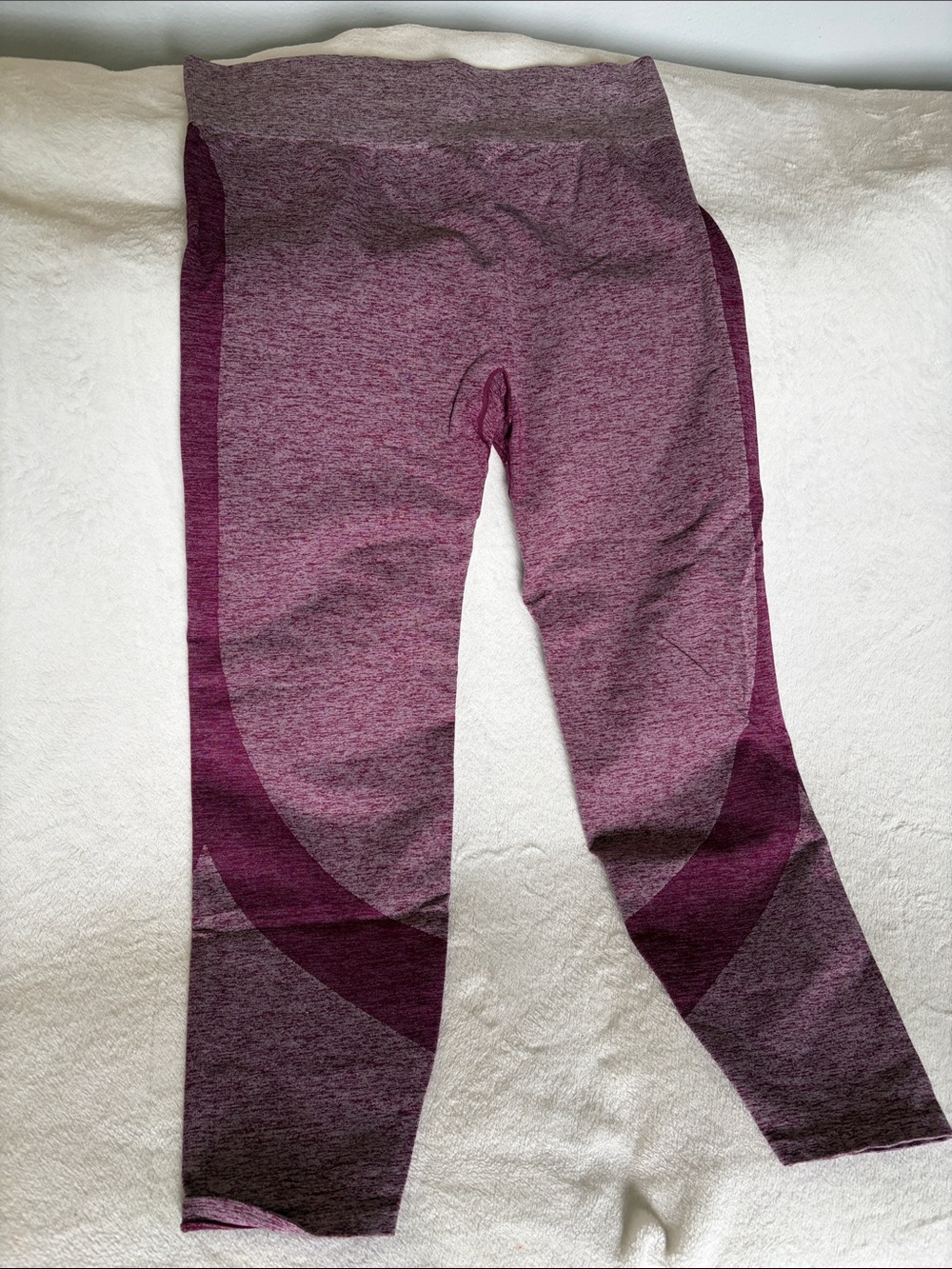 Seamless Ombre Purple Leggings